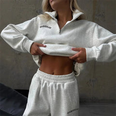 Autumn Women's Tracksuit Sports Trouser Suits