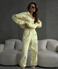 Autumn Women's Tracksuit Sports Trouser Suits