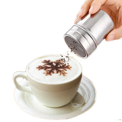 Stainless Steel Sprinkle Cinnamon Sugar Bottle Cafe