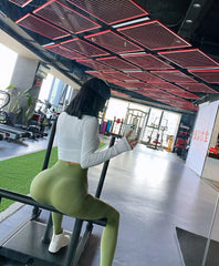 Contour Seamless Leggings Women High Waist Yoga Pants