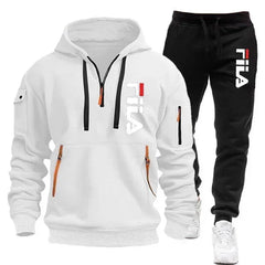 Two sets new fashionable men's sportswear sweatshirt