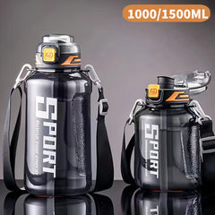 Large Capacity Sports Water Bottle Portable Travel Gym