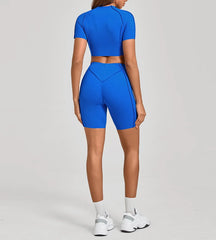 Women's Yoga Sets Sports Fitness Tight Splicing Training Sets