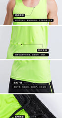 New sports fitness set sports shorts vest Gym Fitness Suits set