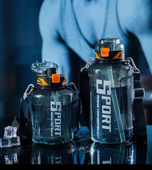 Large Capacity Sports Water Bottle Portable Travel Gym