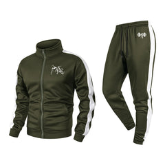 Men Sport Suit Two People Fitness Tracksuit