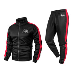 Men Sport Suit Two People Fitness Tracksuit