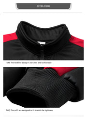 Men Sport Suit Two People Fitness Tracksuit