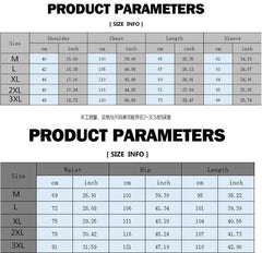 Spring and Autumn Men's Cardigan Striped Set