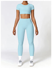 Yoga Set Women Gym Clothing Fitness Workout Set Suits