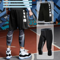 Men's Running Tracksuit Fitness Sportswear Set