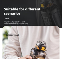 Large Capacity Sports Water Bottle Portable Travel Gym