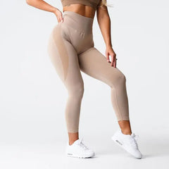 Contour Seamless Leggings Women High Waist Yoga Pants