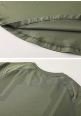 Men Compression Running T-shirt Fitness Tight Shirts