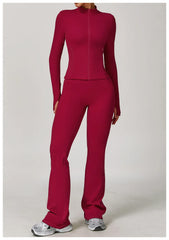 Yoga Suit Sports Set Gym Set Women Tracksuit Yoga Clothing