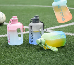 Sports Water Bottle With Straw Large  Water Bottle