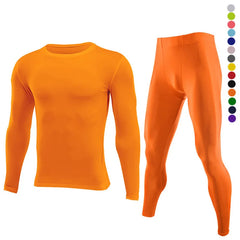 Men Tracksuits GYM Fitness Long Leggings Tights Set