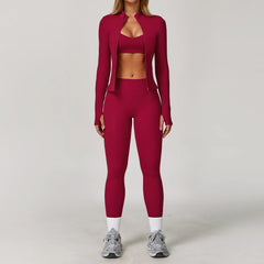 Yoga Suit Sports Set Gym Set Women Tracksuit Yoga Clothing