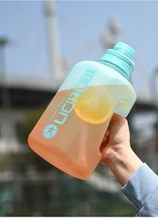Sports Water Bottle With Straw Large  Water Bottle