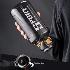 Large Capacity Sports Water Bottle Portable Travel Gym