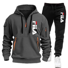 Two sets new fashionable men's sportswear sweatshirt