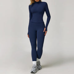 Yoga Suit Sports Set Gym Set Women Tracksuit Yoga Clothing