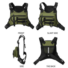 Camping Front Chest Vest  Backpack Running Bag Pack