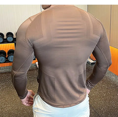 Men Compression Running T-shirt Fitness Tight Shirts