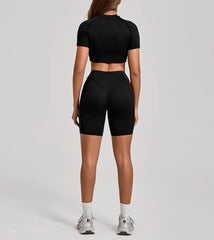 Women's Yoga Sets Sports Fitness Tight Splicing Training Sets