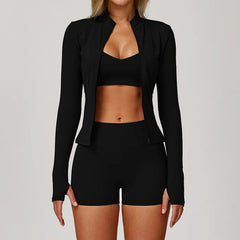 Yoga Suit Sports Set Gym Set Women Tracksuit Yoga Clothing