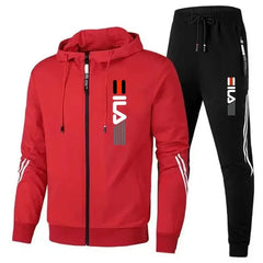 Autumn and Winter Zippered Sweatshirts  Sportswear Pants