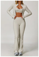 Yoga Suit Sports Set Gym Set Women Tracksuit Yoga Clothing