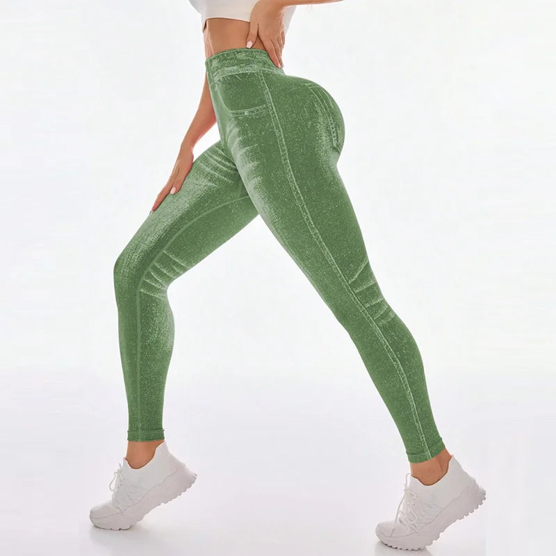 Seamless High Stretch Fitness Leggings for Women