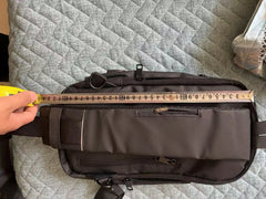 Men's Anti theft Lock Chest Bag with USB Charging Shoulder Strap