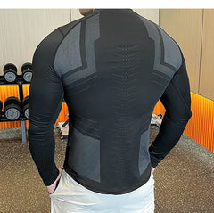 Men Compression Running T-shirt Fitness Tight Shirts