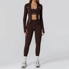 Yoga Set Sports Outfits Women Clothes Fitness Tracksuit