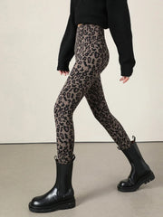 Autumn Winter Thin Velvet Fashion  Leggings Yoga Pants