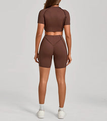 Women's Yoga Sets Sports Fitness Tight Splicing Training Sets