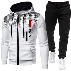 Men's Sportswear Hooded Sweatshirt and Sweatpants