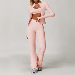 Yoga Suit Sports Set Gym Set Women Tracksuit Yoga Clothing