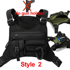 Camping Front Chest Vest  Backpack Running Bag Pack