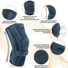 Knee Brace with Patella Pad Stabilizers Support Sports