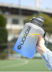 Sports Water Bottle With Straw Large  Water Bottle