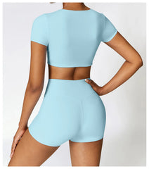 Yoga Set Women Gym Clothing Fitness Workout Set Suits