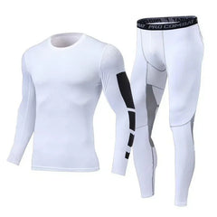 Men's Running Tracksuit Fitness Sportswear Set