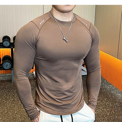 Men Compression Running T-shirt Fitness Tight Shirts