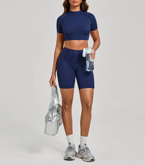 Women's Yoga Sets Sports Fitness Tight Splicing Training Sets