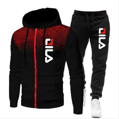New autumn and winter men's  hoodie + pants set