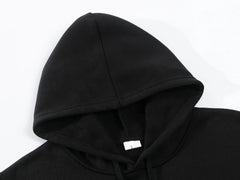 Simple Women's Sleeved Sportswear Sports Hoodie