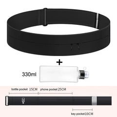 Running Belt Waist Bag with Water Bottle Women Accessories